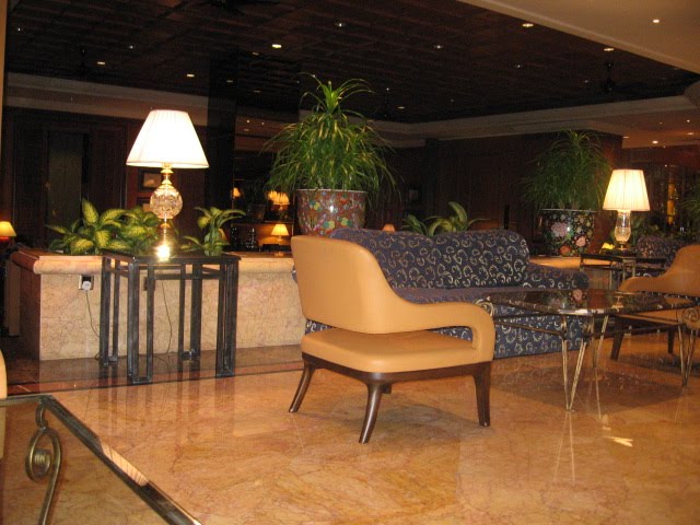 Sitting area infront of reception counter