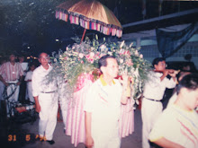 Candle Light Procession round the temple