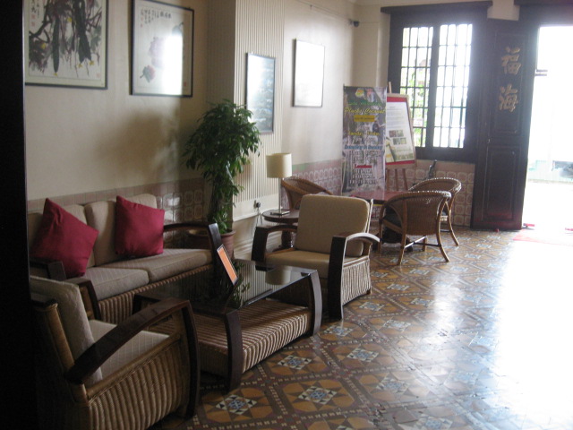 Sitting area of Hotel Puri