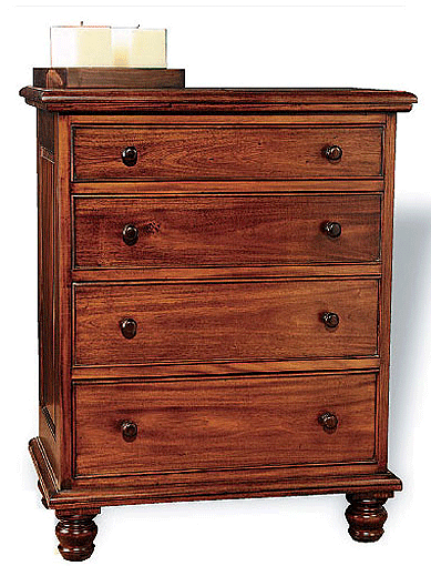 Muebles de Estilo Inglés: Estilo Reina Ana: Cómodas