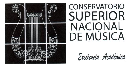 CONSERVATORIO SUPERIOR NACIONAL DE MUSICA