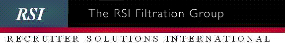 Filtration Recruiter