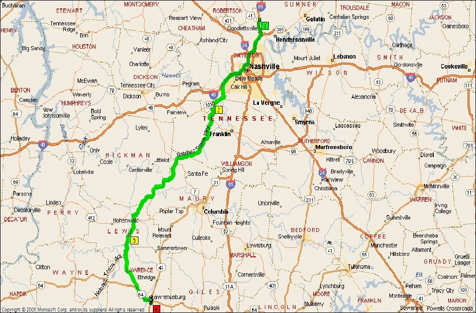 Roving Reports by Doug P (36) Natchez Mississippi Trace Trail