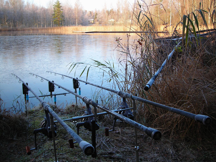 Wintercarping 9 degree below zero.