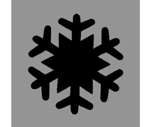 Snowflake Stencil Template
