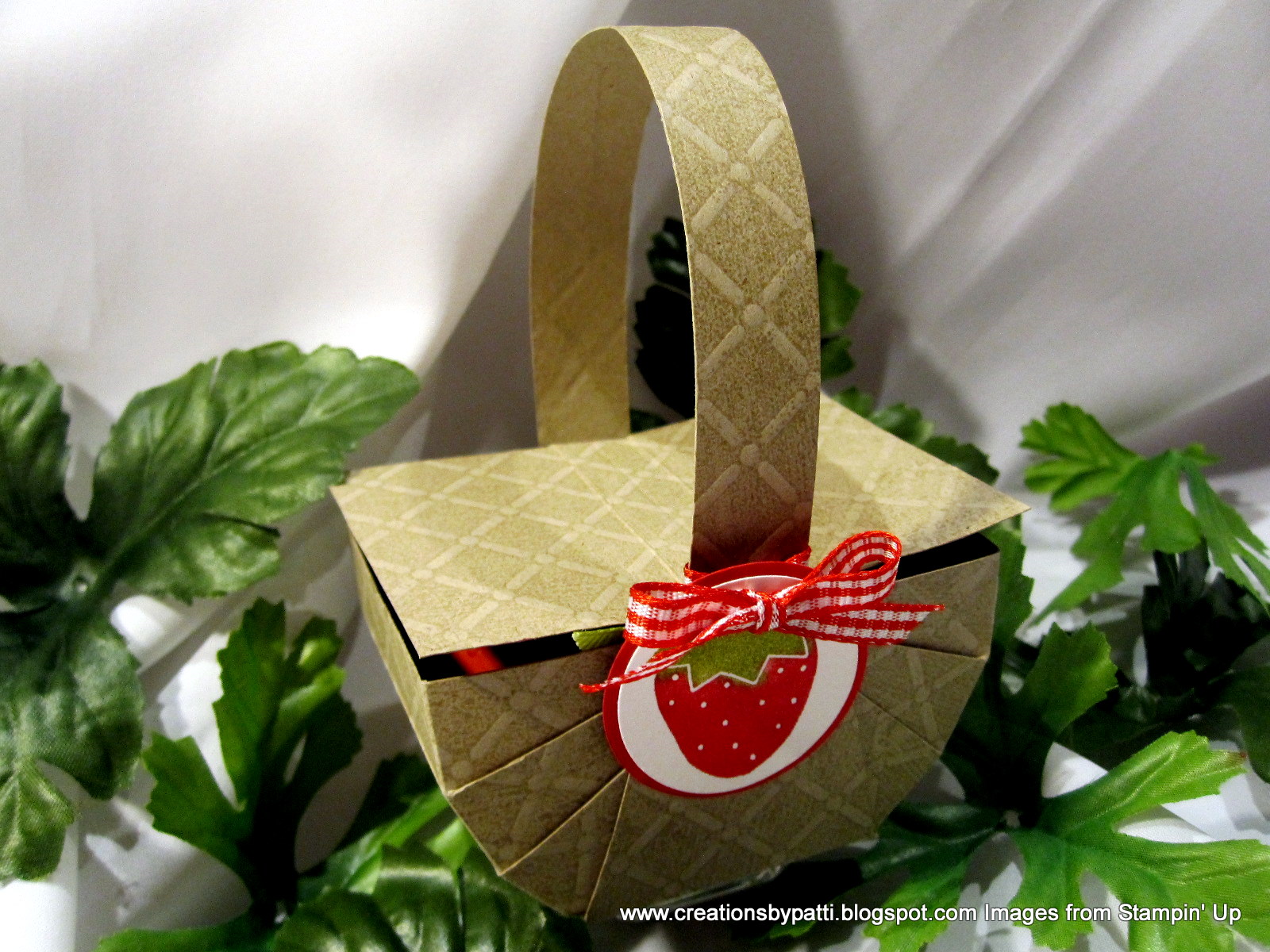 Creations by Patti Strawberry Basket