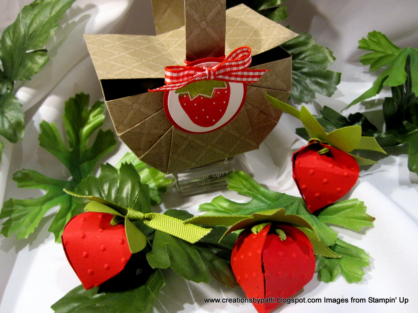 Creations by Patti Strawberry Basket