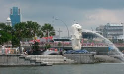 Merlion at the Marina