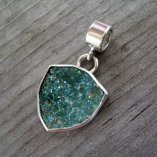 blue tourmaline pendant