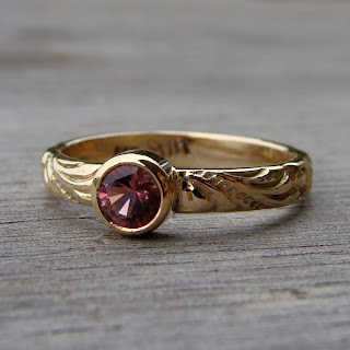 tourmaline gold ring