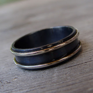 black wedding band