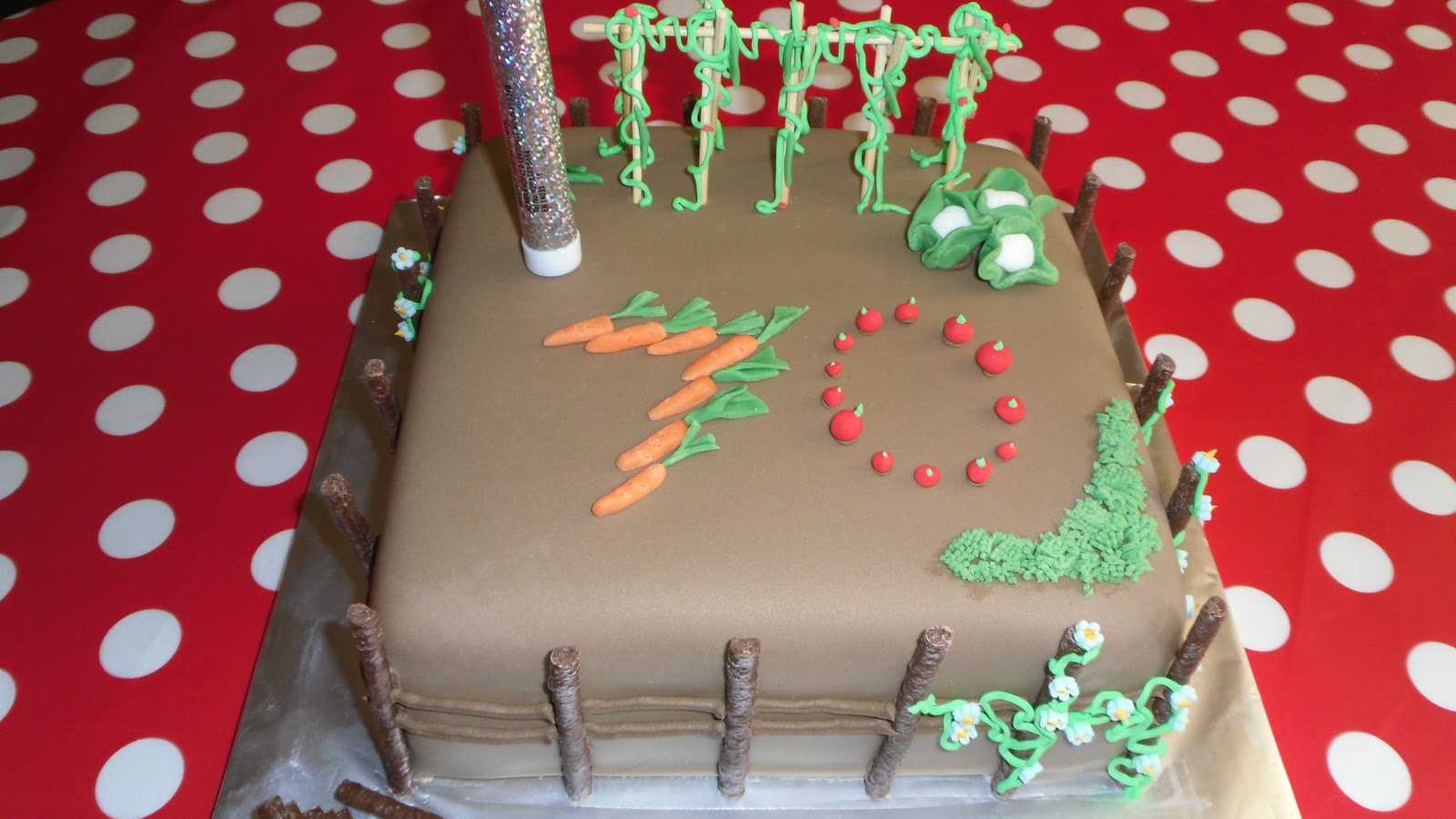 Vegetable Patch Cake Penny Wishes Creations