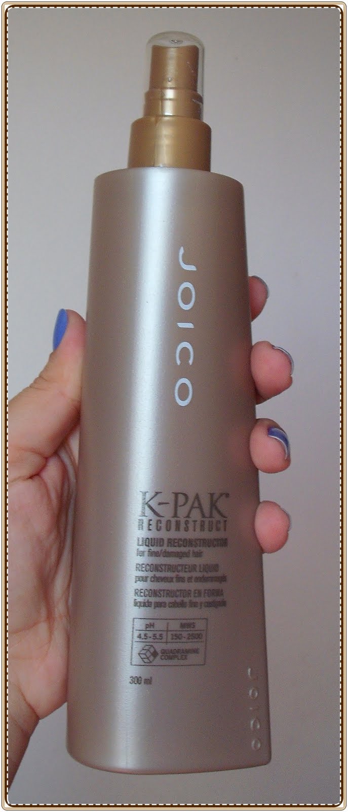 Against Bad Hair Day! Joico KPak Liquid Reconstructor for Fine