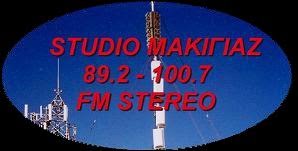 STUDIO ΜΑΚΙΓΙΑΖ 89.2 - 100.7 FM STEREO