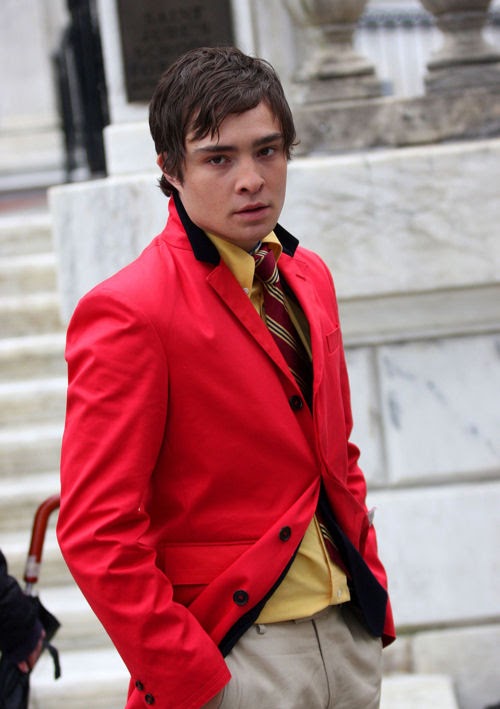 The best of glamour: Chuck Bass