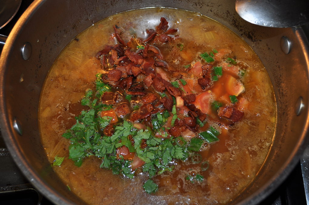 My Cocina, My Kitchen Spanish Style Black Eyed Peas with Bacon
