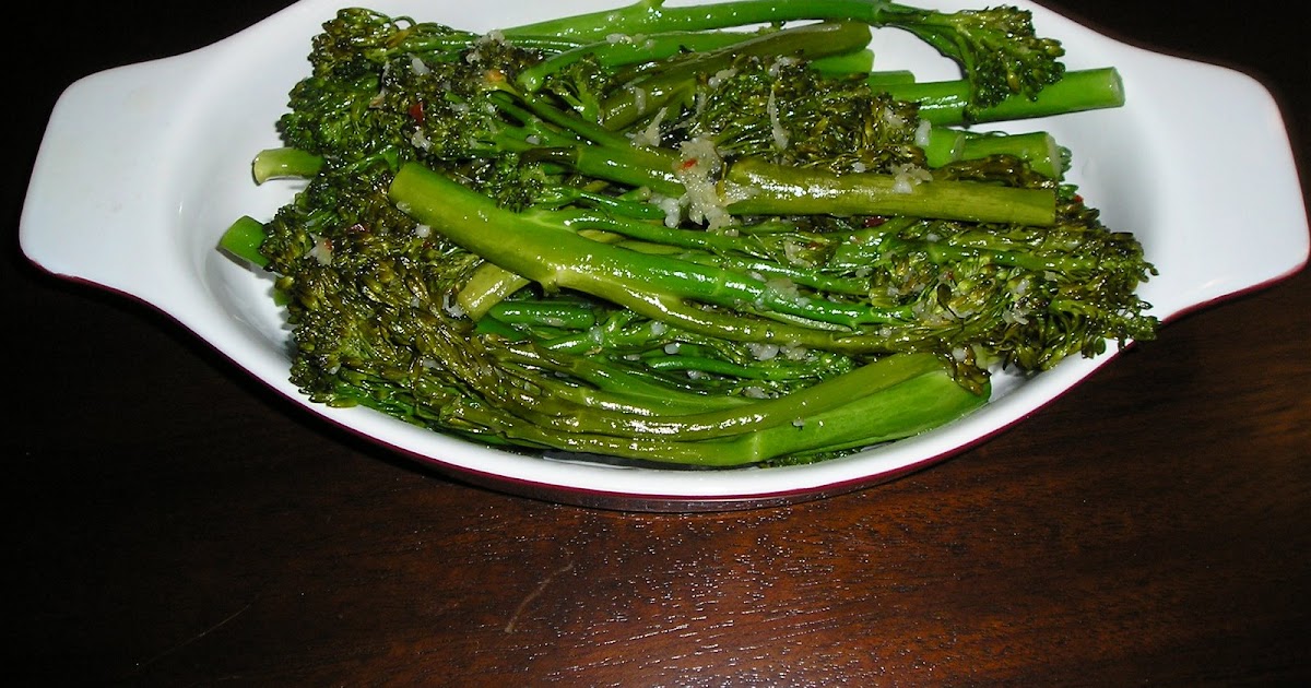 Ginger Garlic Broccolini Edesia's Notebook