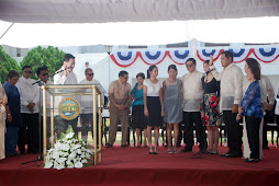 Gov. Migs Dominguez oath taking as third term governor