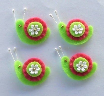 Felt Snail