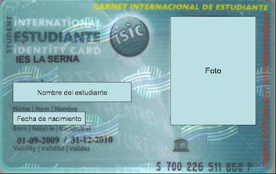 carnet de estudiante