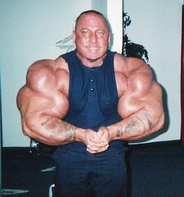 World's biggest man on steroids