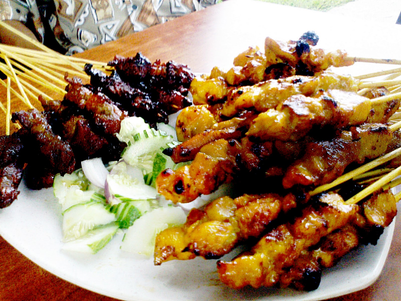 Be munster *it works*: kajang satay with amlers. aLw!z b3 my baby: Sate Kajang di Taiping