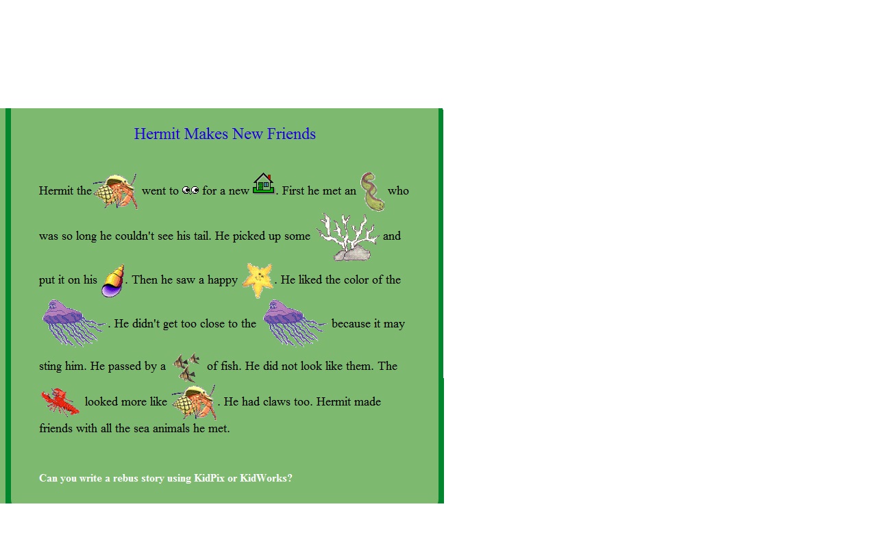 List of clues for a mystery story picture