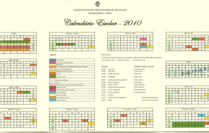 Calendário