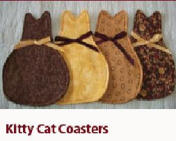 Chats Kitty+coasters