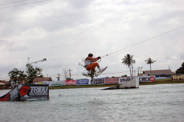 wakeboarding