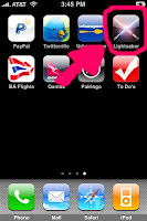 a screen shot of a phone
