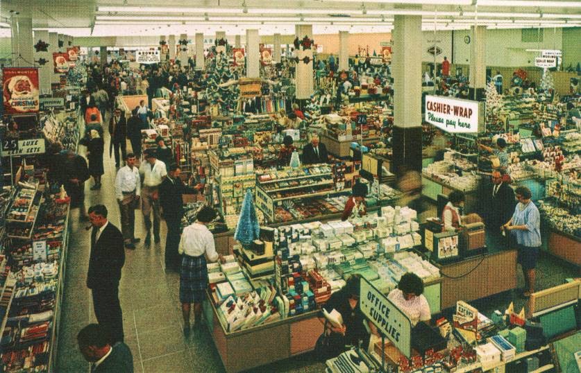 Pleasant Family Shopping: Woolworth's-America's Christmas Store