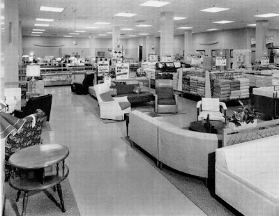 Pleasant Family Shopping Montgomery Ward In Sacramento 1956