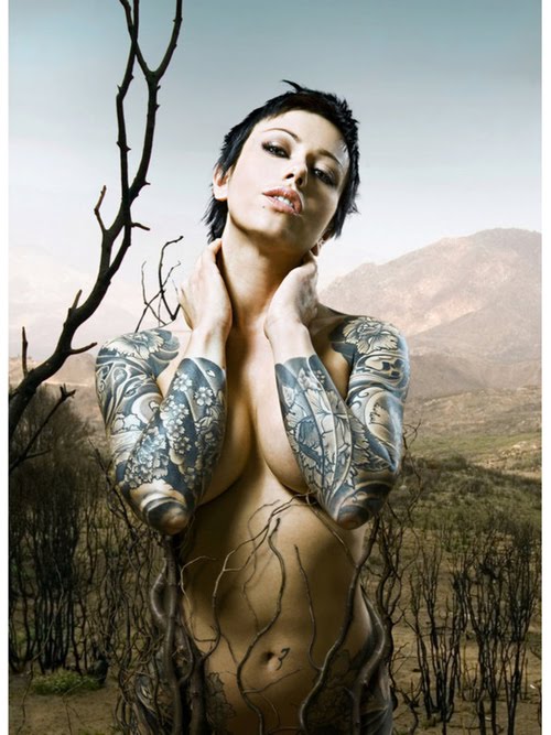 Ideas Woman Sleeve Tattoo 