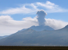 Ubinas en erupción