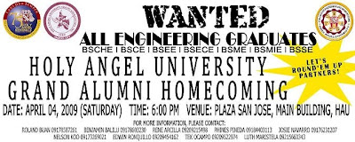 hau, holy angel university, alumni, homecoming, engineering, engineer