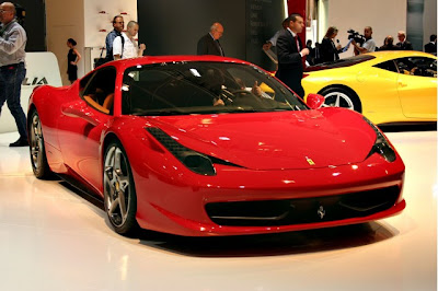 2010 Ferrari 458 Italia, F1,Formula one, Ferrari Motors, Red, Yellow