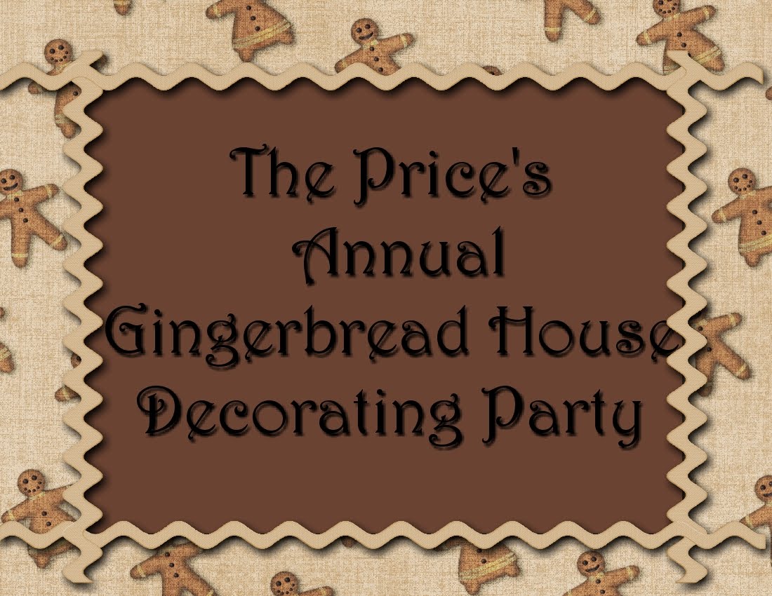 The Prices Annual Gingerbread House