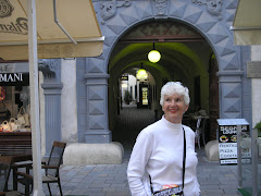 Joy entering the town square