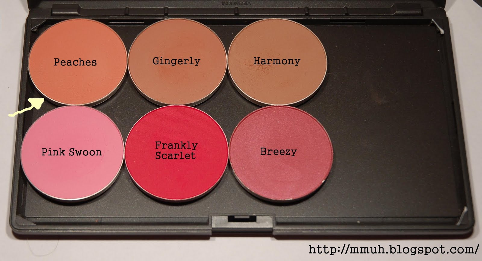 aboutMe(lanie) Swatch MAC Blush Peaches