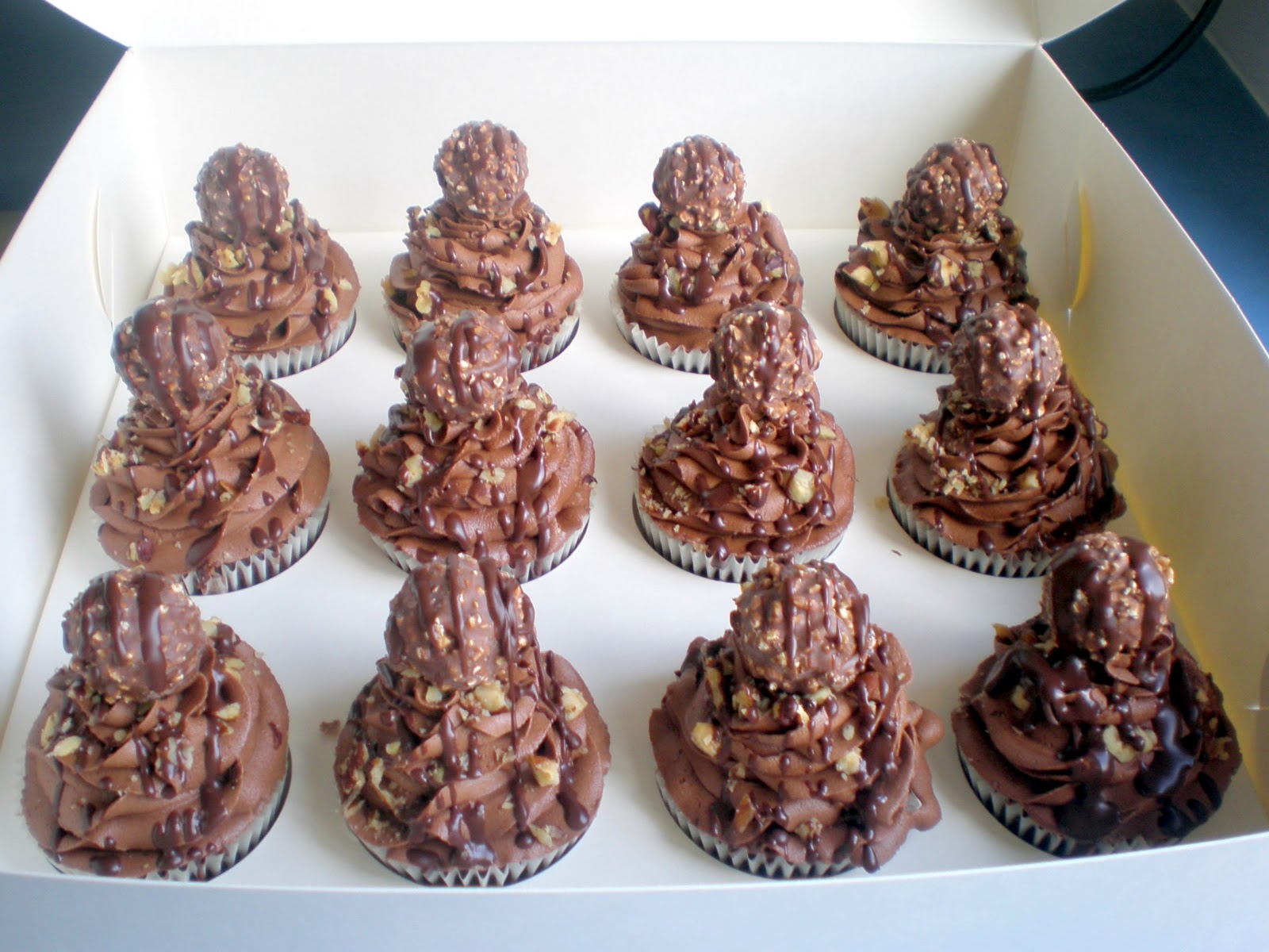 Chocolate Hazelnut Cupcakes