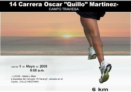 14 CARRERA OSCAR "QUILLO" MARTINEZ