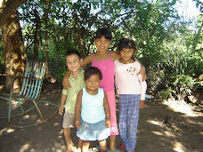 Rosita, Milagro, and 2 cousins, Matagalpa