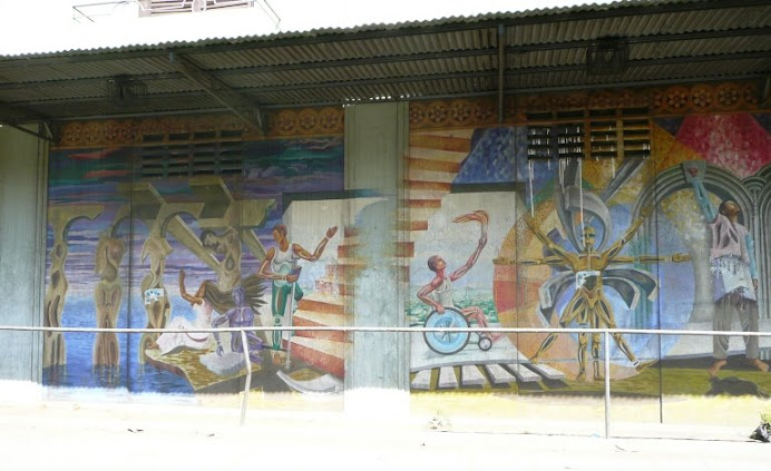 Mural found on Managua wall