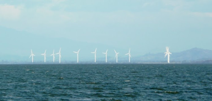 Wind power from Ometepe ferry