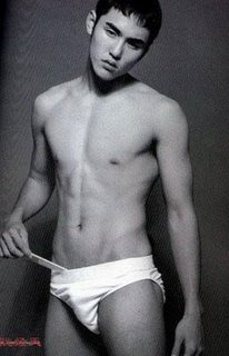 Ethan Ruan Shirtless