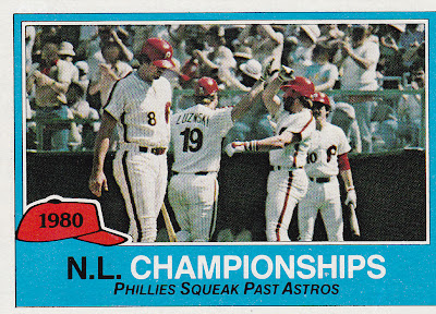 Cardboard appreciation: 1981 Topps 1980 NL Championships