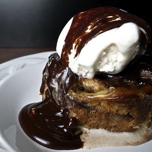 Javaholic A King's TributePeanut Butter and Banana Bread Pudding