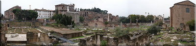 Palatino desde el Fori Imperiali