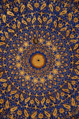 Plafond de la mosquee du Registan